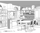 クリスタEXで使える３D素材を製作します 漫画・イラストでLT変換（線画抽出）して使えます。 イメージ1