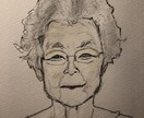 あなたの魅力的な似顔絵描きます 写真をもとに鉛筆画で味のある、線画のような似顔絵描きます。 イメージ4