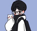 ポップでゆるキャラのイラストを描きます スピード納品！ペア画にもいかがでしょうか イメージ9