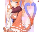 商用利用◎格安でかわいい女の子のイラスト制作します サムネ、歌ってみた、MV、アイコン、1枚絵描きます！ イメージ4