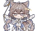 商用利用◎可愛いSDイラストをお描きします キャラデザや衣装デザインも可能なSDイラストをお描きします！ イメージ4