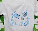 ハンドメイド、ステンシルTシャツデザインをくります オリジナルのカラーリングでお作りしますこの夏にいかがですか？ イメージ3