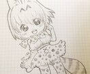 イラスト書きます 可愛い女の子のイラストを書くのが好きです✩ イメージ4