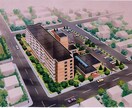 手描きで建築、インテリアパースを制作します 〜イメージパースを手描きで仕上げます〜 イメージ3