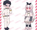 コテキャシートお描きします お相手様とのキャラシート作成します！ イメージ3