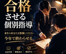 行政書士試験の合格までの戦略、勉強方法を指導します 行政書士試験対策　合格までのロードマップを提示します。合格者 イメージ2