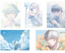 透明感のあるイラスト描きます 柔らかな色彩でオーダーメイドのイラストを描きます♪ イメージ4