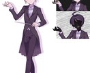 あなたのオリジナルキャラ全身たち絵描きます Trpgや動画などで使える立ち絵を描きます。 イメージ2