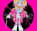 SDイラストを描きます 病みかわな世界観のイラストをあなたに描きます イメージ1