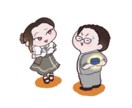 かわいい似顔絵描きます 老若男女みんなキュートに♫かわいいけどしっかり似せます！ イメージ3