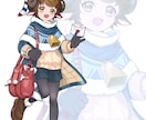良質で可愛い立ち絵制作いたします 幅広い用途にご利用いただける立ち絵を制作いたします。 イメージ4
