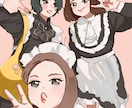 SNSで映える♡ゆるおしゃれアイコン描きます 商用・似顔絵可！思わず目を引く、ゆるおしゃれアイコン作成 イメージ8