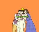 エモ！かわいい！おしゃれ！な人物イラスト描きます ！世界に一つだけの「あなたの絵」を イメージ3