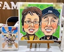 フジTV「いいとも！」似顔絵マスターが描きます お写真から、2人の似顔絵を描きます！ イメージ8
