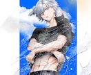 男性キャラ特化！等身イラスト描きます 立ち絵・一枚絵など、カッコいい男性キャラクターを幅広く制作 イメージ3