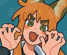 キャラデザ無料！デフォルメかわいいアイコン描きます デザイン持ち込みもOK！女の子からイケおじまでお気軽にどうぞ イメージ1