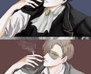 SNS用のアイコンや動画用のイラスト等お描きします 男性キャラ（青年〜おじさんが得意です） イメージ6