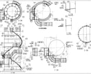 AUTOCADにて図面作成いたします 機械/建築/電気/階段/製缶などの図面を作成いたします。 イメージ10