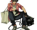 キャラデザやイメージスケッチ等創作のお手伝いします イラスト依頼経験多数、漫画のアシスタントもできます イメージ6