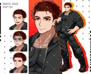 TRPG・IRIAMなど！立ち絵を制作いたします 男性キャラクター・筋肉の描写・細かな装飾が得意です！ イメージ1