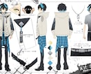キャラデザ・キービジュ作成します イメージに沿ったイラストを提供いたします！ イメージ10