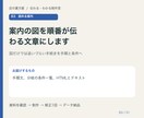 案内の図を順番が伝わる文章にします 図だけでは追いづらい手続きを手順と条件へ イメージ1