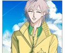 SNS等アイコンのイラスト書かせて頂きます かっこいい男性キャラクターが得意です！ イメージ1