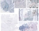 彩度低めキラキライラスト描きます 色を抑えた世界観がお好きな人におすすめです♡ イメージ5