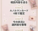 この恋を続ける？手放す？ルノルマンで整理します 好きだけど苦しい…この恋との向き合い方を整理します イメージ3