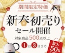 目的に合った高品質バナー作成します 全サイズ１枚1,500円～/スピード納品 イメージ2