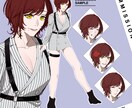 TRPG・ゲーム・動画の立ち絵制作します あなただけのキャラクターさくせいします！ イメージ4