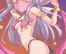 フルカラーのイラスト描きます 様々なお題・シチュエーションでの女の子描きます。 イメージ2