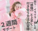 ２週間★感情整理術で自分を幸せにする方法教えます 夫婦・恋愛・人間関係のイライラ・モヤモヤを自己肯定の材料に！ イメージ1