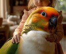 AIでうちの子（小鳥限定動画）をおっきくします SNSでアップしているインコをAIで大きくする動画生成です イメージ11