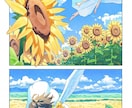 あたたかい世界観のイラストを描きます 一枚絵、サムネイル、MVイラスト、立ち絵など イメージ6