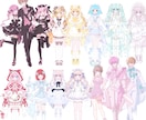 商用OKのイラストを描きます 衣装デザイン可能!かわいいイラストを制作いたします イメージ8