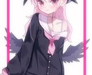 3名様限定価格！！透明感のあるイラストを描きます グッズ用やアイコン用など…とぅるとぅるしたイラストを描きます イメージ5