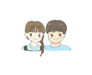 似顔絵をフルオーダーで承ります 全身や顔だけ、胴より上などご対応させていただきます！ イメージ8