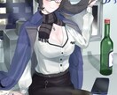 アニメ塗りでキャラクターの半身イラストを描きます スチル、アイコン等、サムネール用のイラストをご希望の方に！ イメージ3