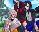 感情や空気感を大切にしたイラスト制作します キャラクターの「温度」や「感情」を感じる一枚に仕上げます イメージ3