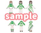 衣装のデザイン描きます 立ち絵限定、デザイン制作を格安で！！ イメージ3
