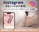 Instagramのプロチームが運用代行します SNSマーケ ×プロカメラマン ×デザイナー の手厚い体制 イメージ1