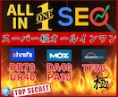 オールインワンSEO！ドメインパワーアップします DR60/UR40/DA30/TF30に上げます！ イメージ3