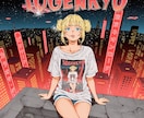 SNSで目立つ！レトロポップなイラストを提供します あなただけの"個性"をアイコンに イメージ2