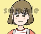 コミカルタッチの愛されアイコンお描きします SNS映えする、誰からも愛されアイコンお作りします♪ イメージ4