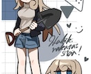 かわいいデフォルメ（SD）イラスト描きます 彩度が高い色使いでデフォルメを書きます！ イメージ4