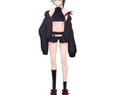 VTuberパーツ分けイラスト描きます キャラデザからパーツ分け、キービジュアルまでお任せ下さい。 イメージ4