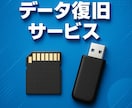 SDカードやUSBなどの大切なデータを復元します 【データ復旧率が30%未満の場合は返金いたします】 イメージ2