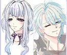 イラスト(立ち絵)描きます／ロゴネーム作ります アイコン・サムネ・SDミニキャラ・全身・夢絵・ロゴネーム イメージ2