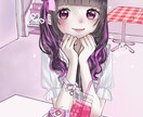 地雷系の女の子かわいい女の子ます 可愛い女の子はキラキラ輝いて眩しいです イメージ3